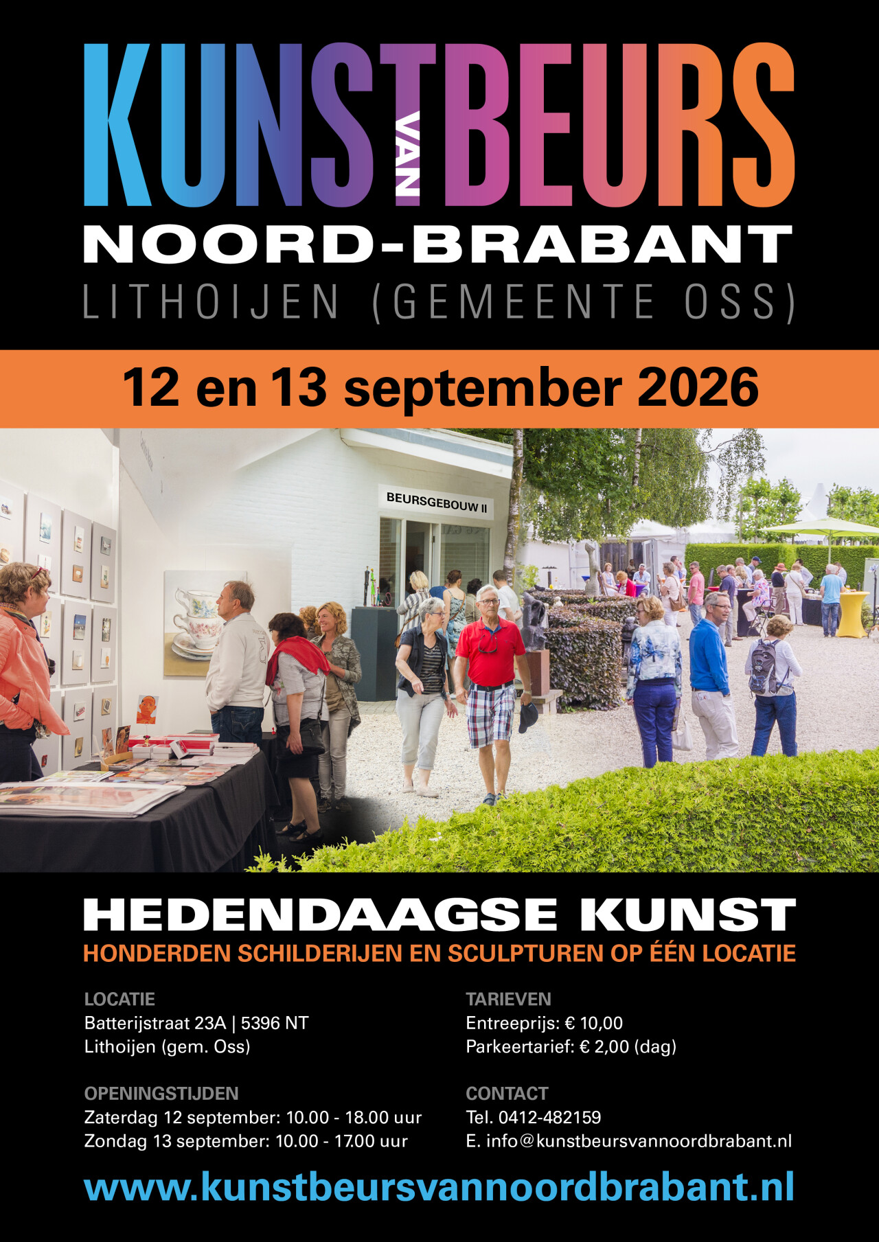 Kunstbeurs van NB poster A0 sept26